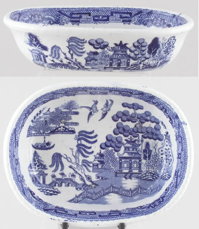 Dish oval c1885